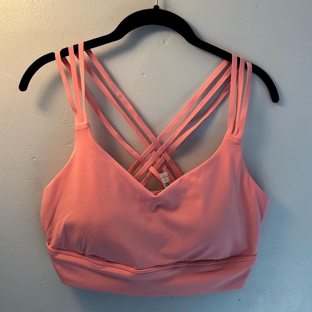 Pink Strappy Women's Bralette